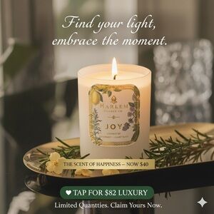 Experience the Essence of Joy: The Harlem Candle Co. Collection